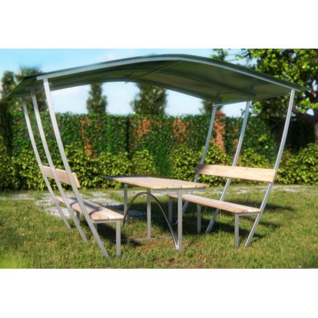 Pavėsinė Nevada 6m uždengtas stogas