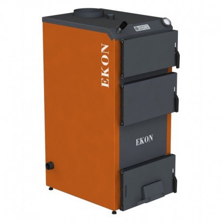 Katilas kieto kuro EKON 20E 20kW valdiklis ir orapūtė