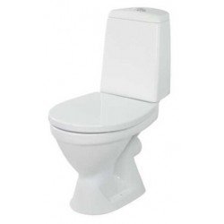 Klozetas Cersanit Compact 550 Arktik 011 lėtai nusil. dangtis