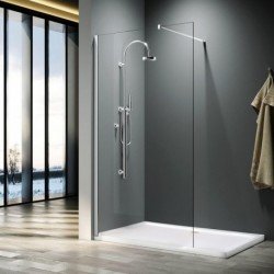 Dušo sienelė AQUALUX Walk-in 850, chrome