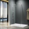 Dušo sienelė AQUALUX Walk-in 850, chrome