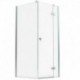 Dušo kabina AQUALUX Hinged DW 80x80, dešininė