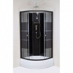 Dušo kabina ERA 80 BS Black Vario