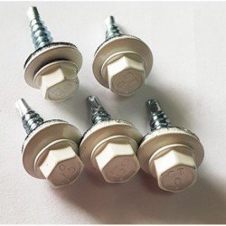 Varžtai polikarbonato tvirtinimui 50 vnt.