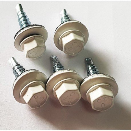 Varžtai polikarbonato tvirtinimui 50 vnt.