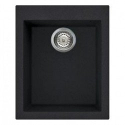 Plautuvė CLIVO 1B black/juoda