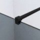 Dušo sienelė AQUABATOS Walk-in T8 120, black