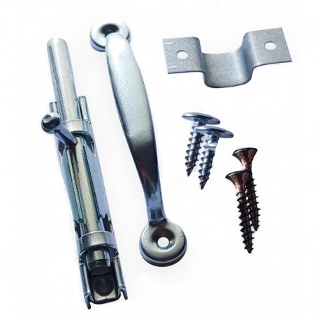 Skląstis ir rankenėlė šiltnamiui komplektas