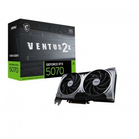 Vaizdo plokštė MSI GeForce RTX 5070 12G VENTUS 2X OC