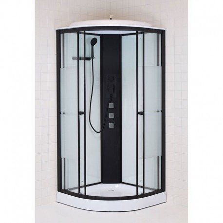 Hidromasažinė dušo kabina CAPRI 80 BWB Jet