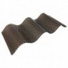 Polikarbonatas banguotas Diamond 1050x3000 2.8mm bronza