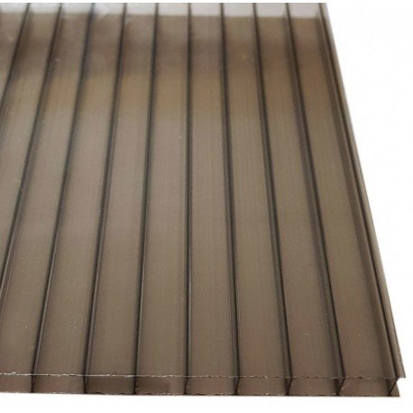 Polikarbonatas 2100x6000 10mm pilkas SMART 