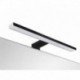 Veidrodis su LED šviestuvais Aourow2 Black 120x80