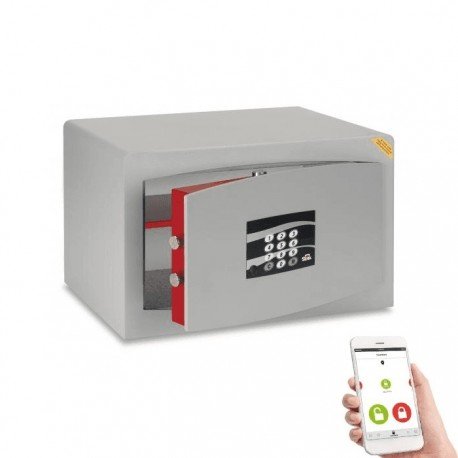 Baldinis seifas STARK 3851 su elektrine spyna 280x180x200 Sertifikuotas ginklo saugojimui ir