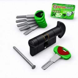 Cilindras SECUREMME TOP Security  65mm ilgio su užsuka