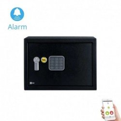Baldinis seifas YALE  ALARM su elektrine spyna ir pranešimais telefone aukštis 20cm,plotis 31cm