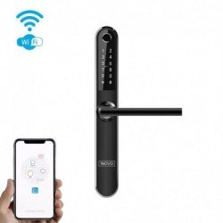Išmanioji durų rankena iNOVO Waterproof IP55  Bluetooth Wi-Fi su nuotoliniu valdymu