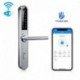 Išmanioji durų rankena iNOVO IP55 su cilindru C72/92mm Bluetooth Wi-Fi su nuotoliniu valdymu.