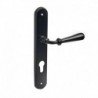 Rankena KORA Y72mm  juoda  kaltinis  metalas  pora 