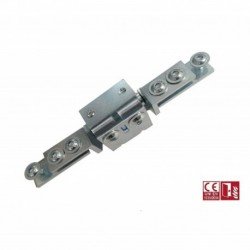 Vyris paslėptas apsauginėms metalinėms durims  754/M  3D reguliavimas  cinkas