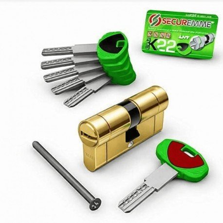 Cilindras SECUREMME TOP Security   75mm ilgio 