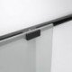 Stumdomos durys AQUABATOS Kroms 90x205