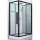 Dušo kabina Verona R18 100x80 grey