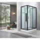 Dušo kabina Verona R18 100x80 grey