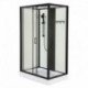 Dušo kabina Galaxy K715 120x80 skaidri/white