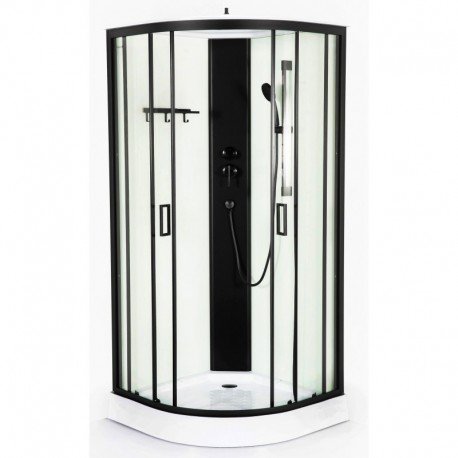 Dušo kabina Galaxy K981 80x80 skaidri/white