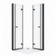 Dušo kabina SANREMO Black DD 90x90