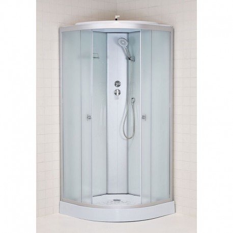 Dušo kabina LUKA 90 LPM matiniu stiklu