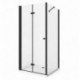 Dušo kabina SANREMO Black DW 90x90