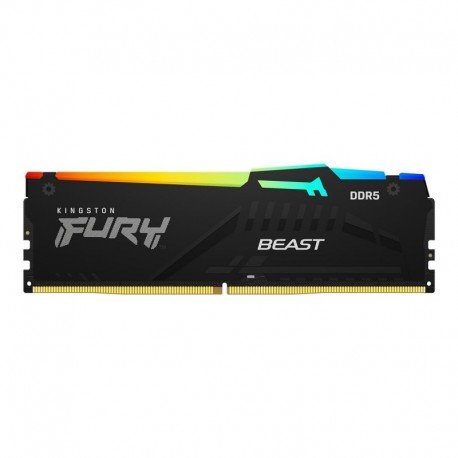 Kingston KF564C32BBEA-32 32GB 6400MT/s DDR5 CL32 DIMM FURY Beast Black RGB EXPO 