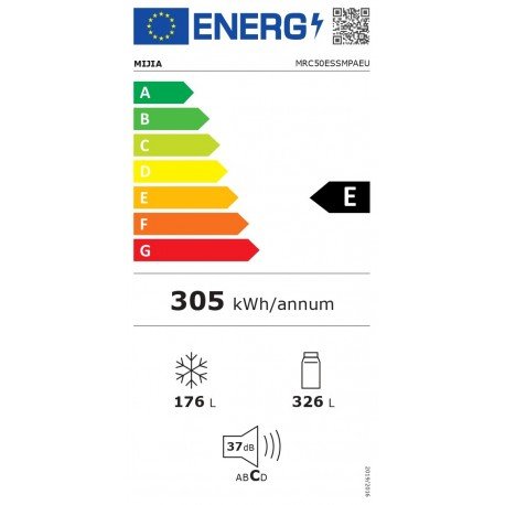 Šaldytuvas Xiaomi Mijia Refrigerator Cross Door 502L EU