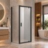Dušo kabina NAPOLI black DW 90x90