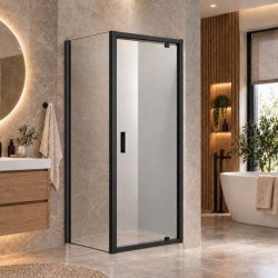 Dušo kabina NAPOLI black DW 90x80
