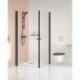Dušo kabina NAPOLI black DD 90x90