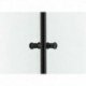 Dušo kabina NAPOLI black DD 90x90