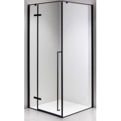 Dušo kabina MILAN 90x90 chrome/skaidrus stiklas