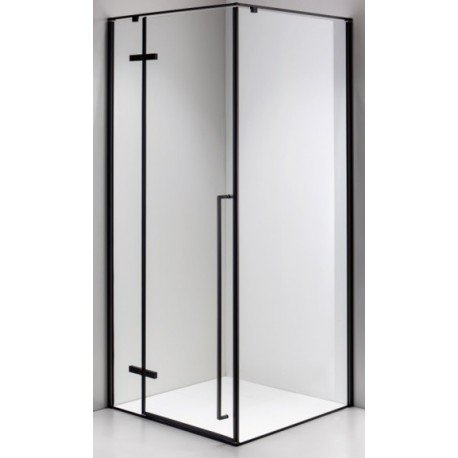 Dušo kabina MILAN 90x90 chrome/skaidrus stiklas