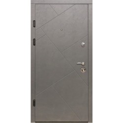 Buto durys MAGDA T12-157 86K šviesus betonas