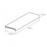 PALANGE PLAST 48 CM BALTA 6M VOX