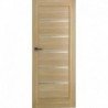 Vidaus durų varčia K80 Domino4 B474 Ąžuolo sp./stiklas-satinato  Spragtukas 
