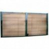 Vartai su dviem stulpais 1730x3000 mm  (Ral6005)