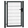Varteliai su dviems stulpais 1230x1000 mm (Ral7016)