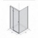 Dušo kabina AQUALUX Hinged DW 90x80, kairinė