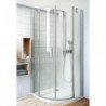 Dušo kabina TR2/900, profilis matinis, stiklas - skaidrus