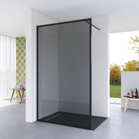 Dušo sienelė AQUABATOS Walk-in T8 100, black