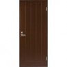 Lauko durys BASIC B0010 80K rudos sp.(NCS S 8005-Y20R) kairinės